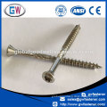 304 316 Stainless Steel Torx Drive Trim Head Wood Decking Screws